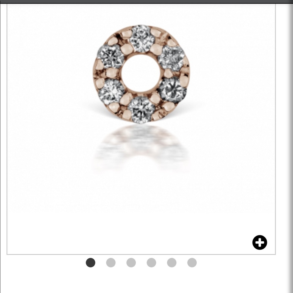 SOLD!!!❌❌Rose gold Maria Tash or cartilage earring